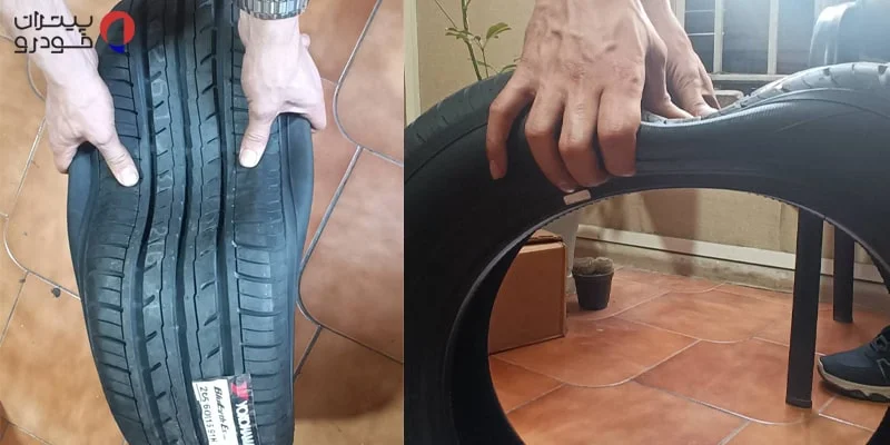 تست نرمی بصورت دستی