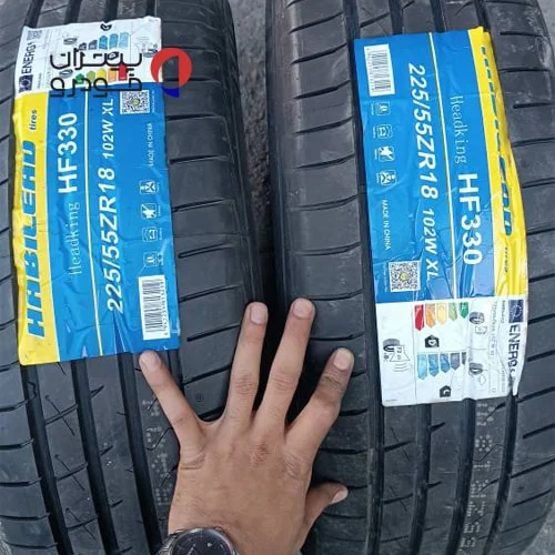 لاستیک-هابیلد-2255518-گل-HF330-9 لاستیک هابیلد 225/55/18 گل HF330