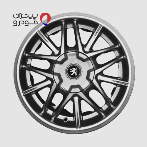 رینگ اسپرت آلومینیومی سایز 15 خرچنگی دودی (گام آفرین)