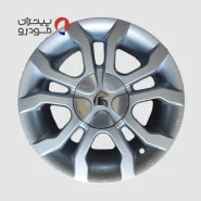 رینگ اسپرت سایز 15 مدل سورن پلاس جدید نقره ای کد 029 (نیریز)