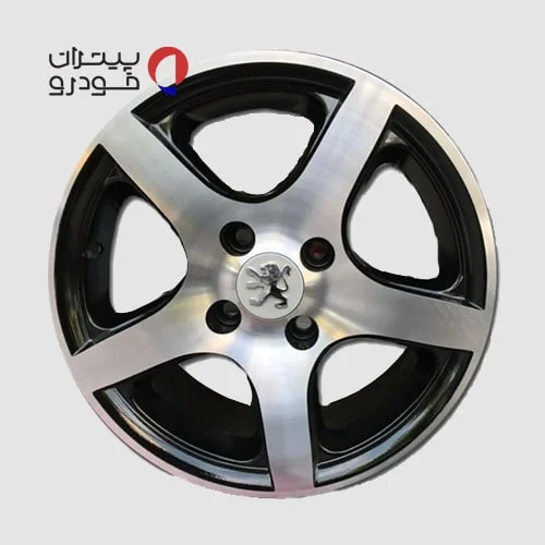 رینگ اسپرت سایز 15 کد 004 رخ مشکی (اروند)