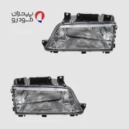 چراغ جلو پژو ۴۰۵ فابریک شرکت مدرن
