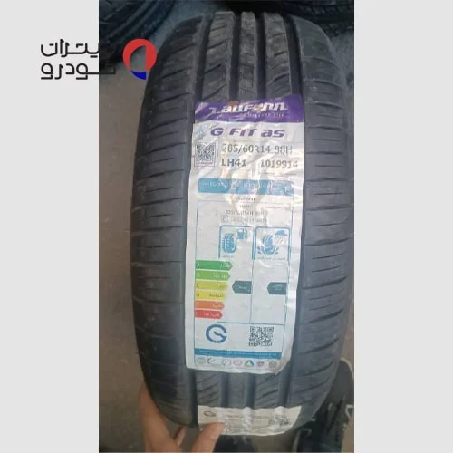 لیبل اتحادیه اروپا لاستیک لوفن 205/60/14 گل G Fit AS