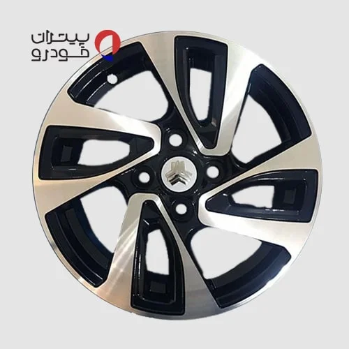 رینگ اسپرت ساینا و کوییک سایز 14 کد 059 رخ مشکی (اروند)