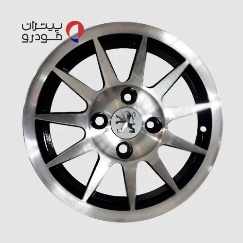 رینگ اسپرت فابریک سایز 14 /11 پر کد 017 رخ مشکی (اروند)