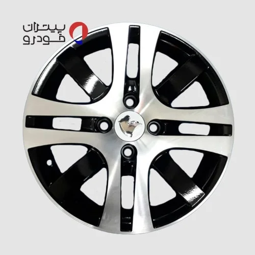 رینگ اسپرت سایز 15 کد صلیبی رخ مشکی 041 (اروند)